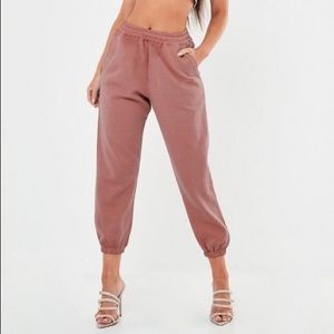 Missguided Rose Oversized 90s Joggers